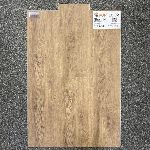 Кварц вінілова підлога SPC ламінат Porfloor Giza 14 PRF 10381-14