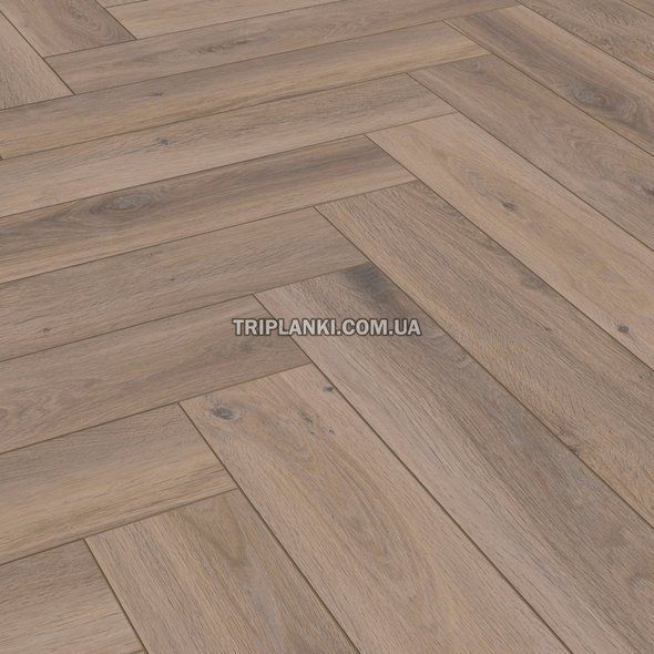 Ламинат Kronotex Herringbone 3766 Metz Oak - класс 32 толщина 8