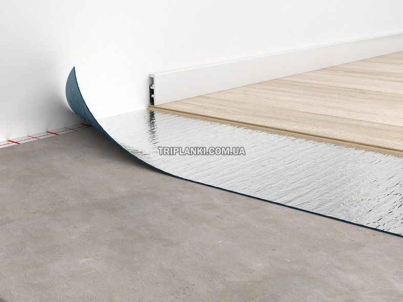 Підкладка під LVT/SPC підлоги Multiprotec Acoustic / 2 мм. &mdash; 8м&sup2; : 8,0 x 1,0, 2