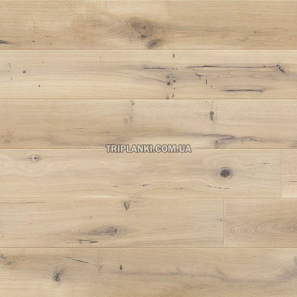 Паркетна дошка Barlinek Дуб IVORY GRANDE однополосна, Натур +