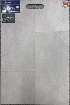 Кварц Виниловый пол SPC ламинат Moderna V-solid tile Grey sandstone (31,6 м2)