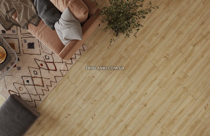 Ламінат Вологостійкий Classen Charm 4V Evans Oak Дуб Мілано 56689 клас 33 товщина 8