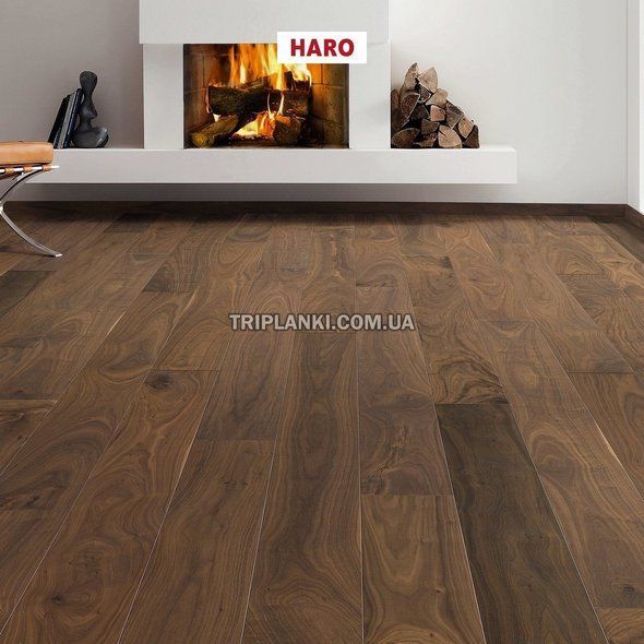 Паркетна дошка HARO PARKETT American Walnut 533&nbsp;056