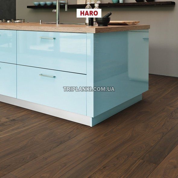 Паркетна дошка HARO PARKETT American Walnut 533&nbsp;056