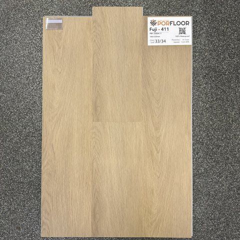 Кварц вінілова підлога SPC ламінат Porfloor Fuji 411 PRF 33004-11