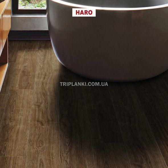 Ламінат HARO Oak Eleganza Smoked 542056 Клас 33 товщина 8