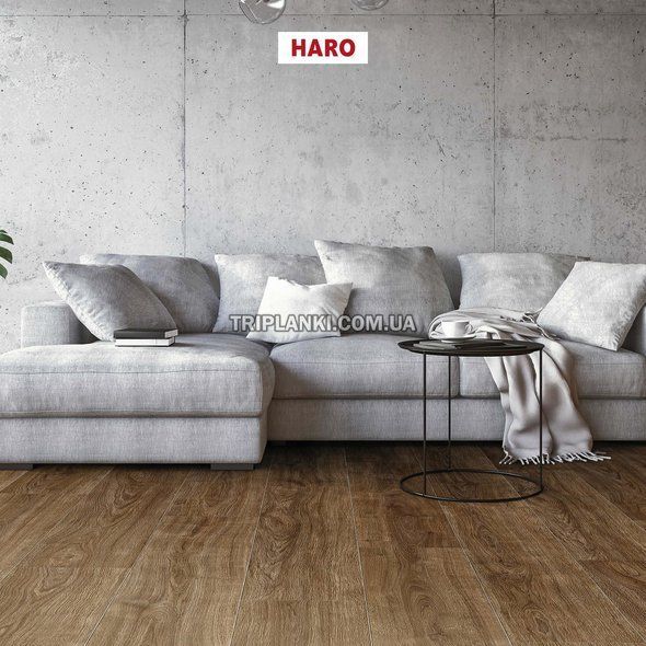 Ламінат HARO Oak Eleganza Smoked 542056 Клас 33 товщина 8