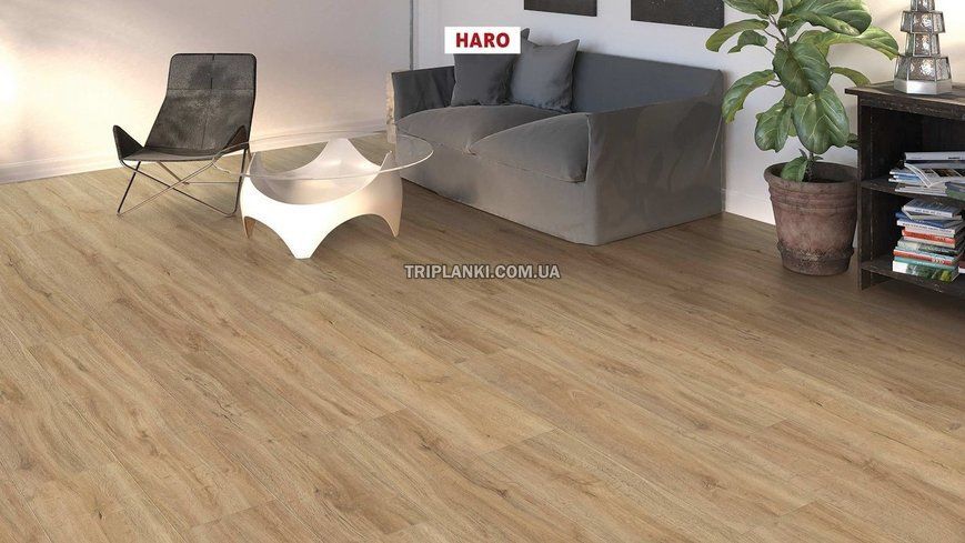 Вінілова підлога кварц-вініловий ламінат Haro Disano - Sand Oak 537237