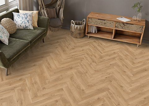 Ламінат Classen Дуб Вірджинія Ville Herringbone 66702 Клас 32 товщина 8