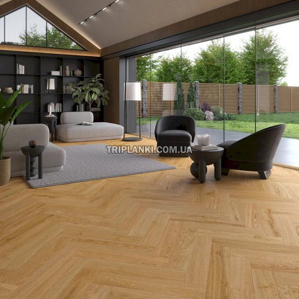 Виниловый пол SPC ламинат Barlinek NEXT STEP Oscar Oak HB 33 класс 3D DLE+
