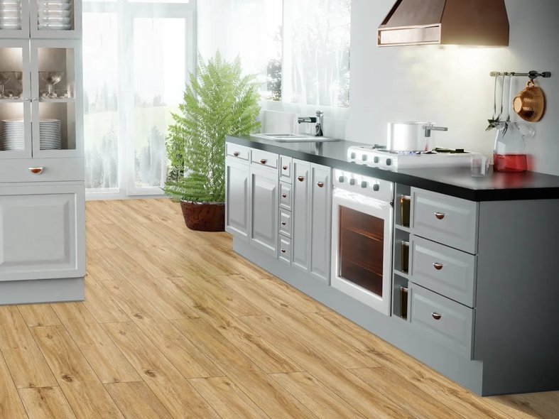 Кварц Виниловый пол SPC ламинат Falquon The Floor Wood DryBack P1004 Riley Oak