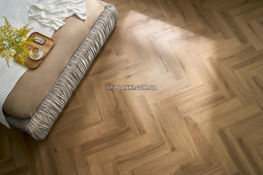 Кварц Вінілова підлога SPC ламінат Arbiton Amaron Herringbone ROCHESTER OAK CAS 229