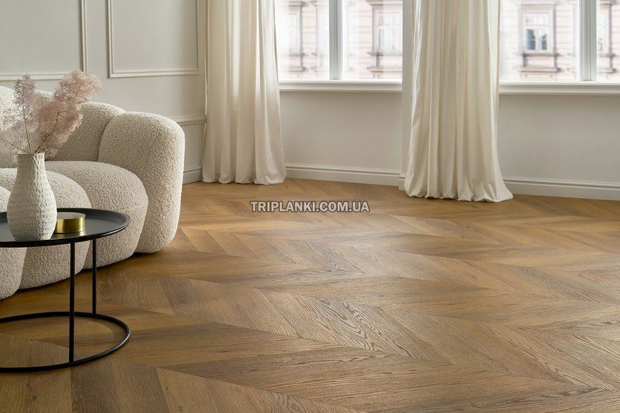 Кварц Виниловый пол SPC ламинат AFIRMAX CHEVRON Frisco Oak 41472