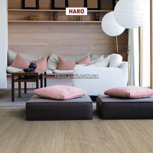 Ламинат HARO Oak Eleganza Cr&egrave;me White 541559 Класс 33 Толщина 8