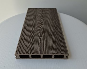 Терасна дошка ДПК дерево полімерний композит TardeX 3D Grand Classic колір Венге Натур Стоун Антрацит
