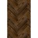 Кварц Вінілова підлога SPC Authentic HERRINGBONE + підкладка Coffe Oak AC-510-PL