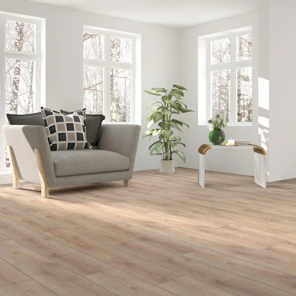 Ламінат Krono Original Castello Clearwater Oak K057 клас 32 товщина 8