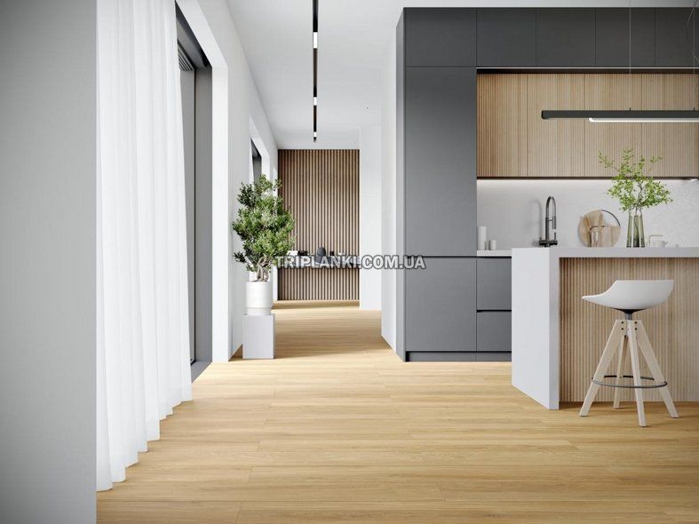 Кварц Вінілова підлога SPC ламінат Falquon P6004 Nature Oak