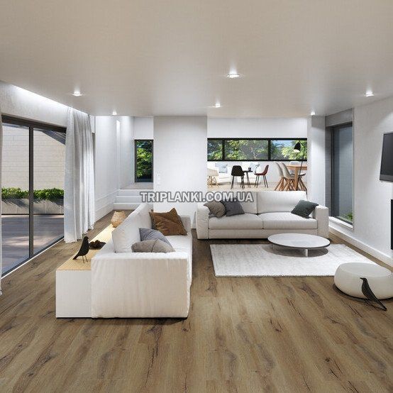Кварц Вінілова підлога LVT ламінат GerFlor Virtuo DAINTREE BROWN 1010