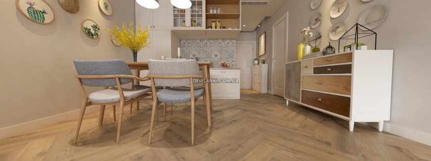 Кварц Виниловый пол SPC ламинат APRO AUTHENTIC Crocant Oak AC-508-HB
