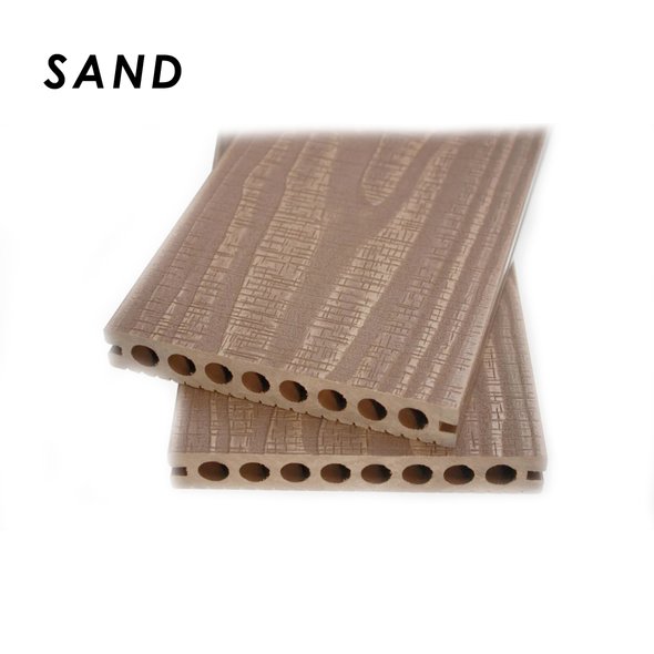Терасна дошка ДПК дерево полімерний композит Woodlux ULTRA 3D Vintage Sand