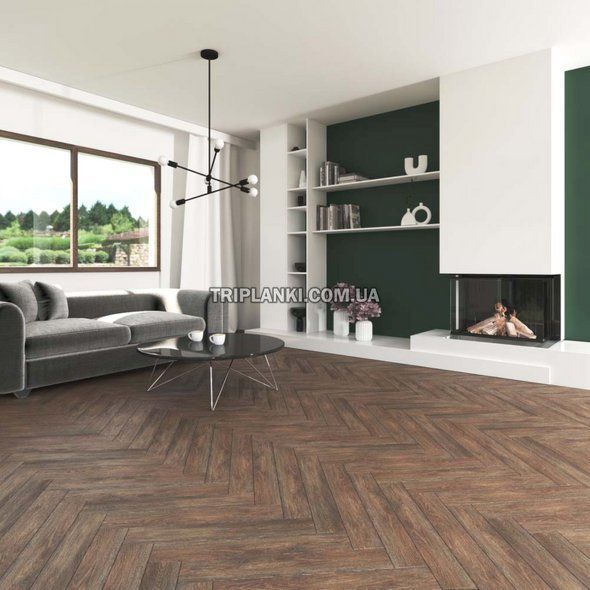 Клейовий вініл UNILIN DIVINO RIGID TUCKER OAK GREIGE 85296 HERRINGBONE