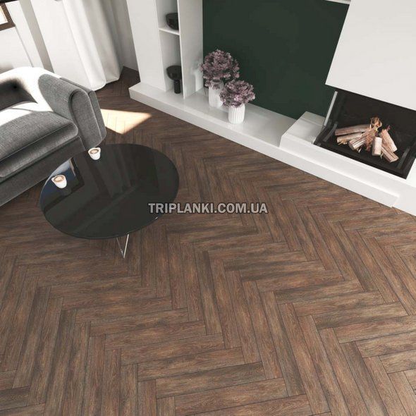 Клейовий вініл UNILIN DIVINO RIGID TUCKER OAK GREIGE 85296 HERRINGBONE