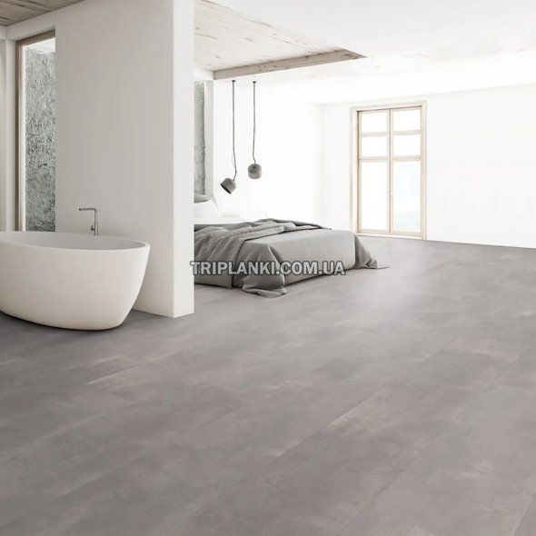 Ламінат Kaindl AquaPro Select Natural Touch Tile Бетон Арт Жемчужина Серая 44375 клас 33 товщина 8