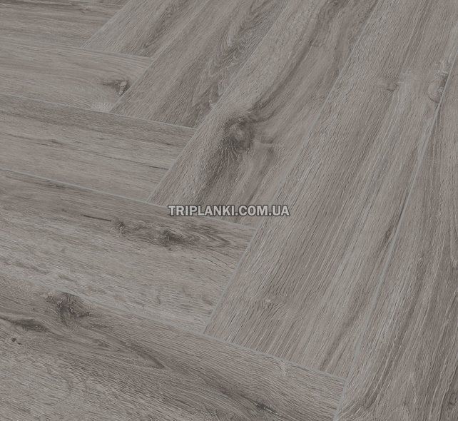 Кварц Вінілова підлога SPC ламінат Falquon The Floor Herringbone Р1002 Aspen Oak