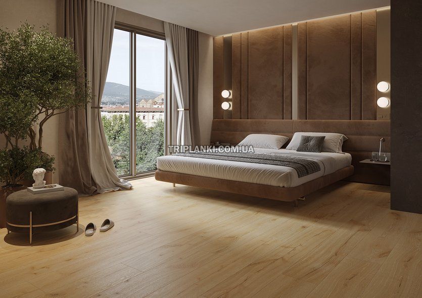 Вінілова підлога SPC ламінат Barlinek NEXT STEP Ginger Oak 34 клас 3D DLE+