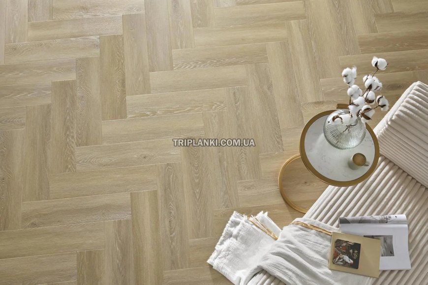 Кварц Виниловый пол SPC ламинат Arbiton Amaron Herringbone DEVENTER OAK CAS 236
