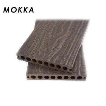 Террасная доска ДПК дерево полимерный композит Woodlux ULTRA 3D Vintage Mokka