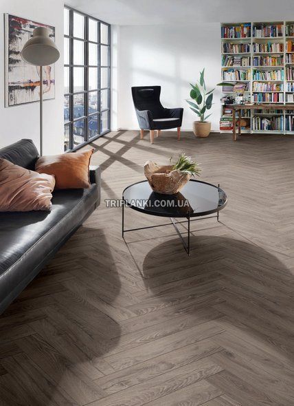 Ламінат Krono Original Herringbone Rutherford Oak K488 клас 32 товщина 8