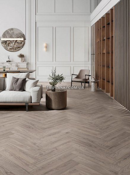 Ламінат Krono Original Herringbone Rutherford Oak K488 клас 32 товщина 8