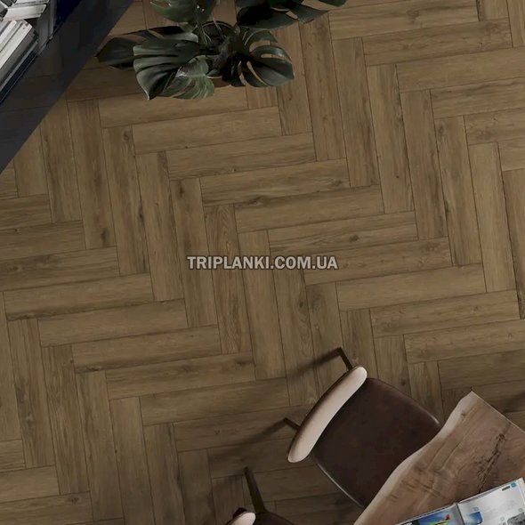 Ламінат Classen Дуб Асуара Ville Herringbone 63274 Клас 32 товщина 8