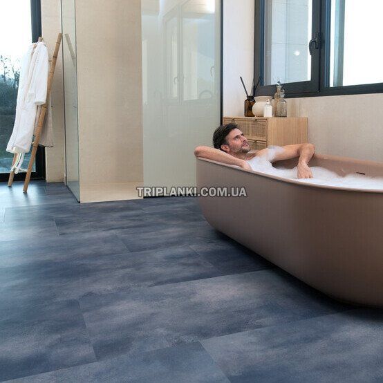 Кварц Вінілова підлога LVT GerFlor Virtuo ACUARELA INK 1475 Дизайн під плитку