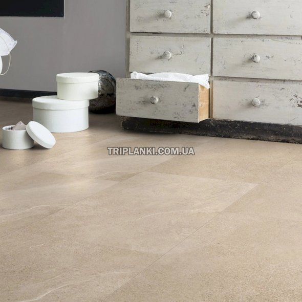 Кварц Виниловый пол LVT Ламинат GerFlor CURTON STONE CLEAR 1603 Dryback