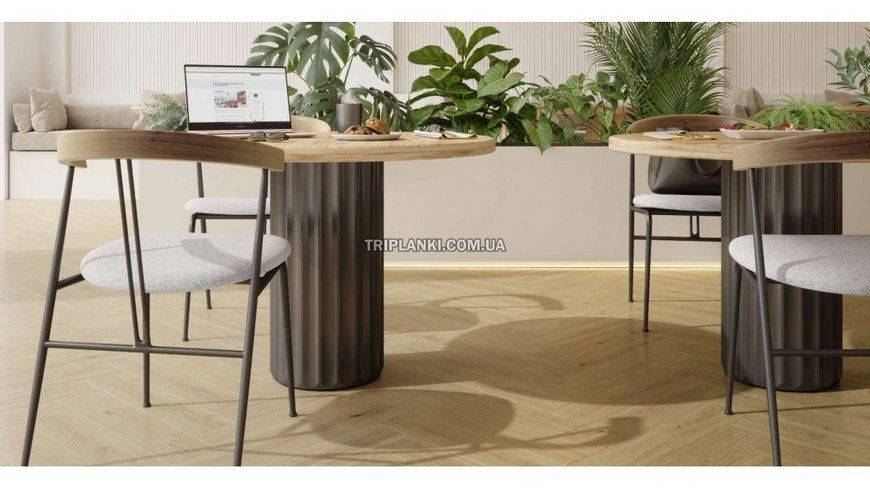Ламинат Krono Original Herringbone К847 Blond Montanara Oak класс 32 толщина 8