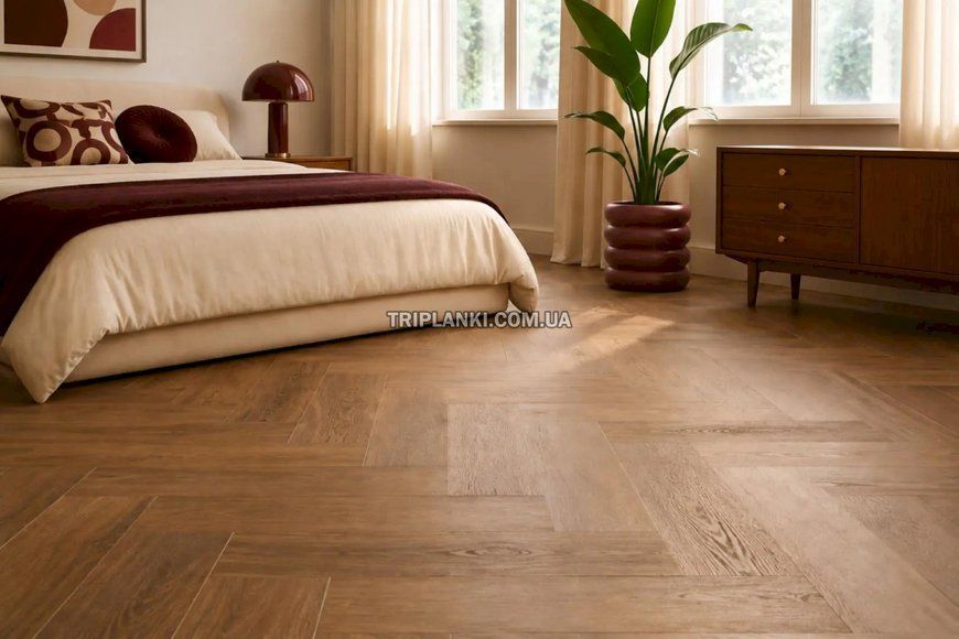 Клеевой виниловый пол Arbiton Amaron Herringbone DA 229 ROCHESTER OAK