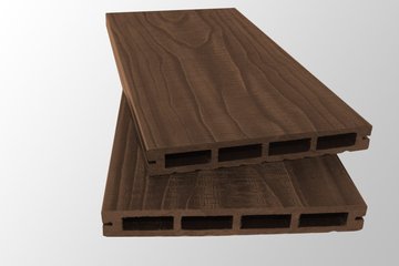 Терасна дошка ДПК дерево полімерний композит Woodlux STEP 3D Vintage Sand