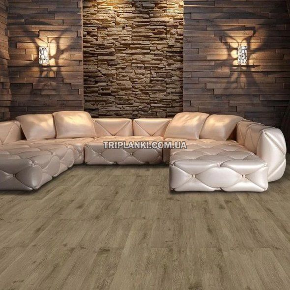 Кварц Вінілова підлога SPC ламінат Solid floor Дуб Каліпсо 2505F
