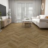 Кварц-вінілова підлога SPC ламінат Дуб Selena Chevron 5902188793680