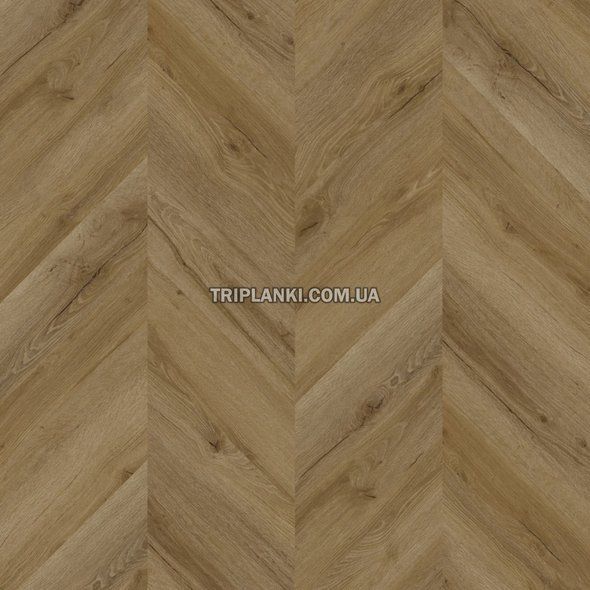 Кварц-виниловый пол SPC ламинат Дуб Selena Chevron 5902188793680