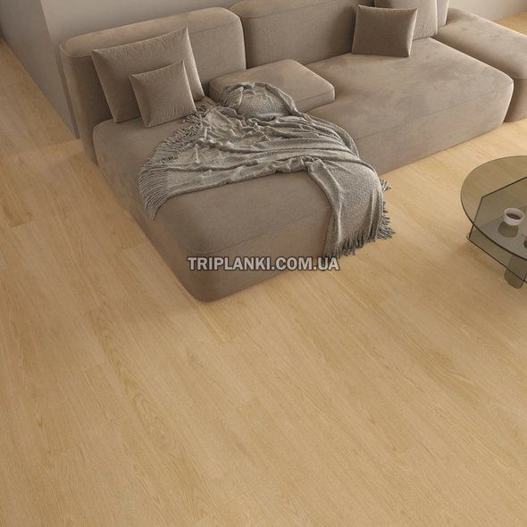 Виниловый пол SPC ламинат Barlinek NEXT STEP Benjamin Oak 33 класс 3D DLE+