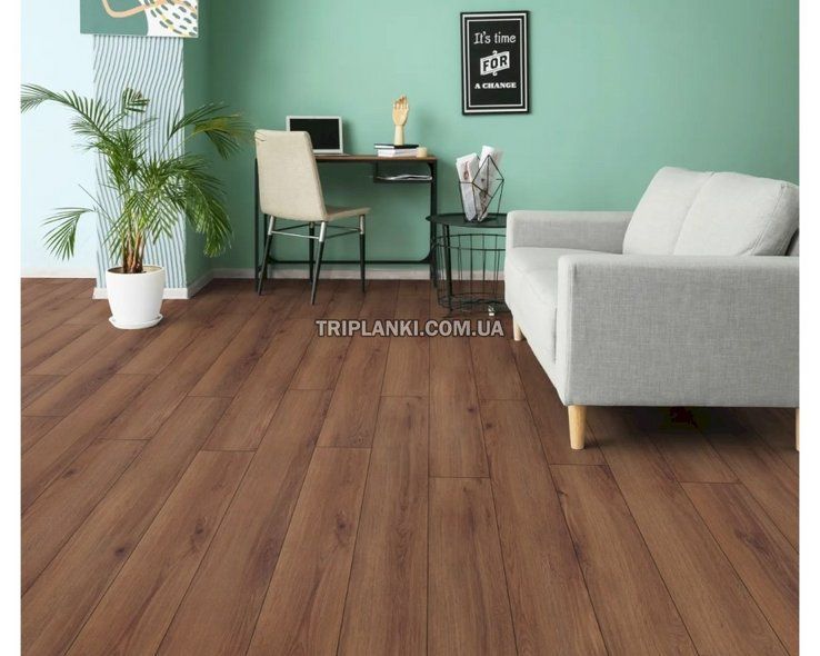 Ламінат Kronotex Robusto Norfolk Oak Coffee 80612 клас 33 товщина 12