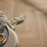 Кварц Виниловый пол SPC ламинат COREPEL Herringbone S41522 Warm Oak