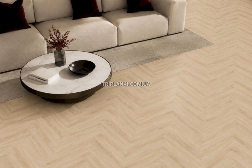 Клейова вінілова підлога Arbiton Amaron Herringbone DA 158 HARLOW OAK