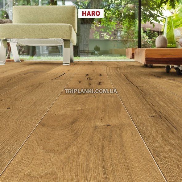 Паркетна дошка HARO PARKETT Oak Alabama 537552