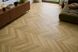 Кварц Вінілова підлога SPC ламінат Arbiton Amaron Chevron MENOR OAK CLC 223 Soft