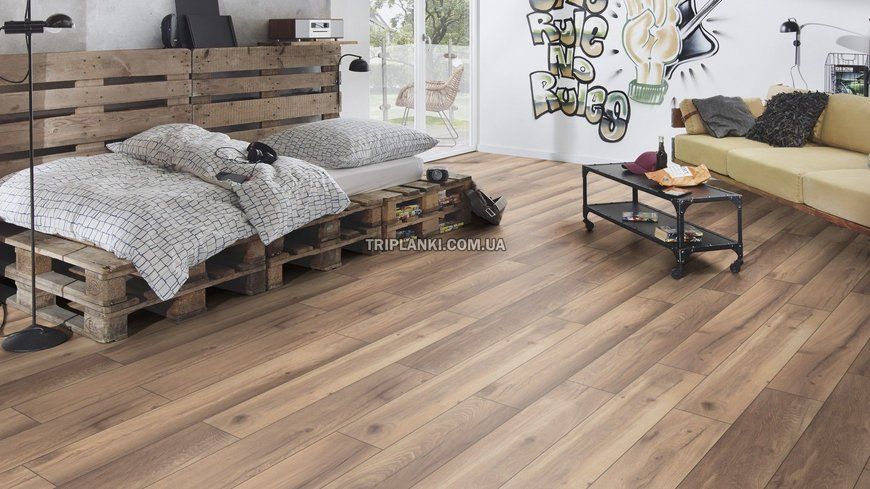 Ламінат вологостійкий BINYL PRO Warm wood 1538 Alamos Oak клас 33 товщина 8